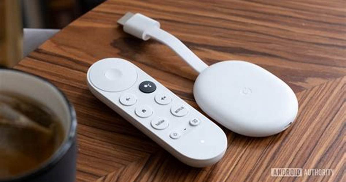 Chromecast W/ Google Tv Is Built Using Recycled Plastic