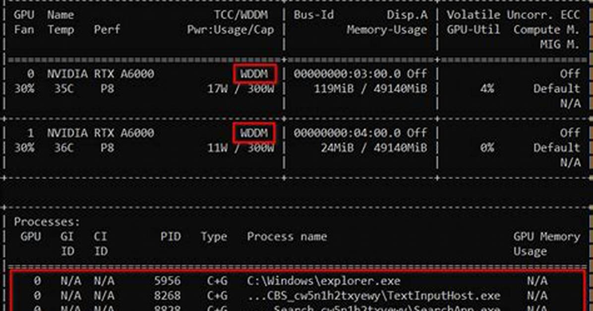Ci Bus Id and Gpu Id