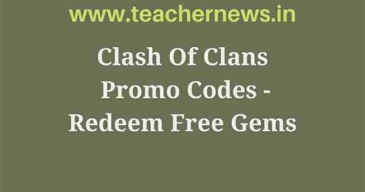 Clash of Clans Promo Codes (2022)
