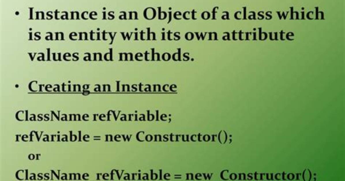 Class Instance Definition Syntax - Documentation for Bmc Truesight Infrastructure Management 11.3.04