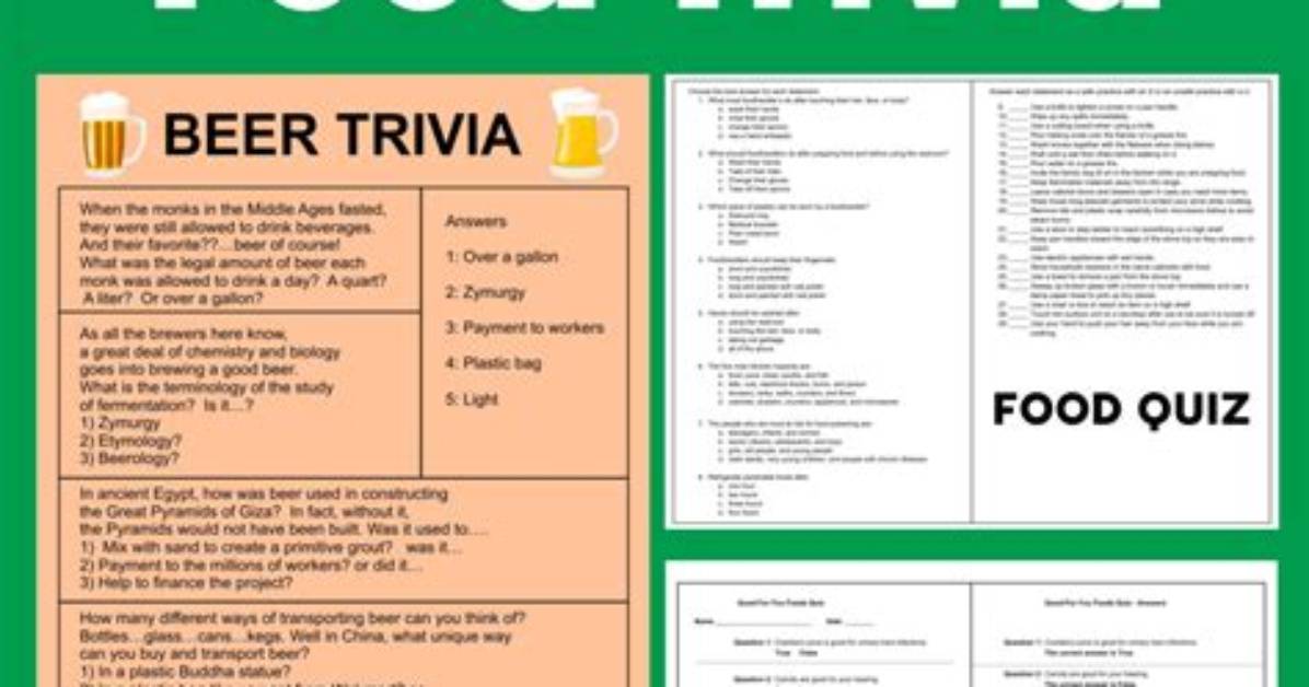 Class Trivia: [Name a Food That Is Recognizable by Its Smell] -Answer