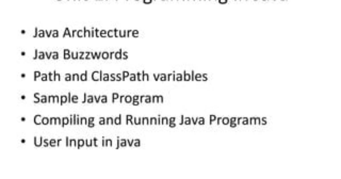 Classpath - Running a Java Program from the Command Line
