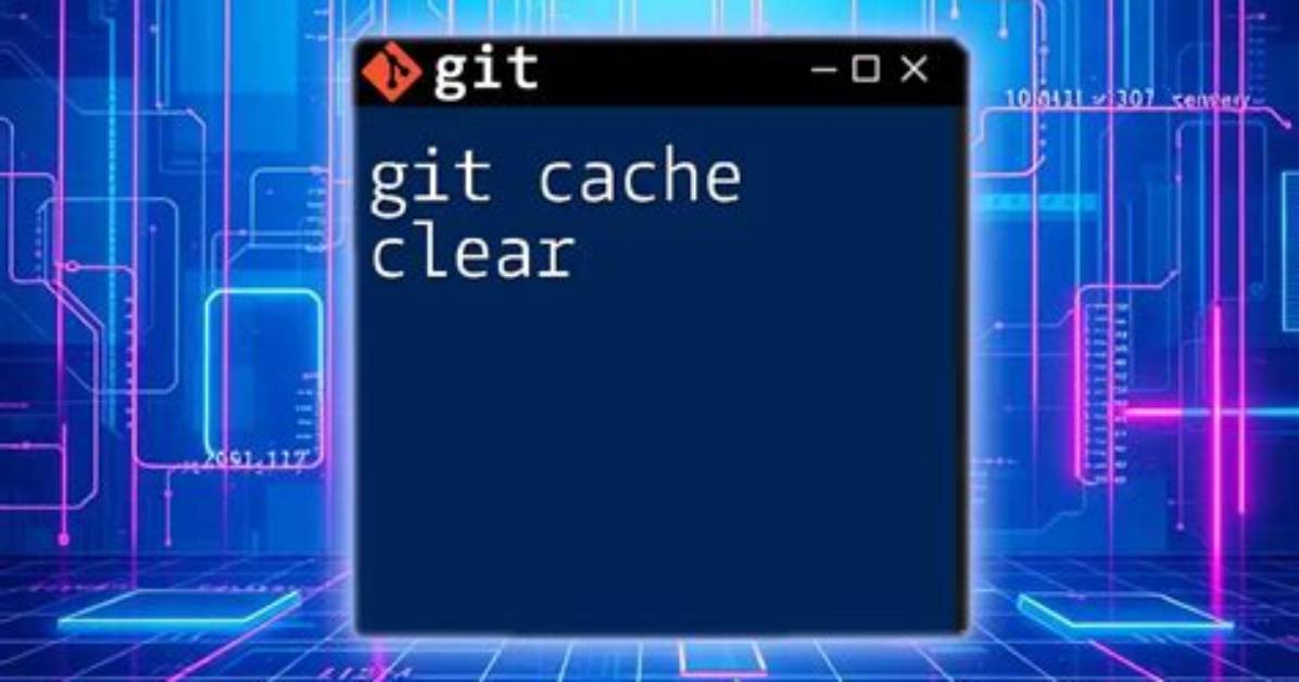 Clear Git Local Cache