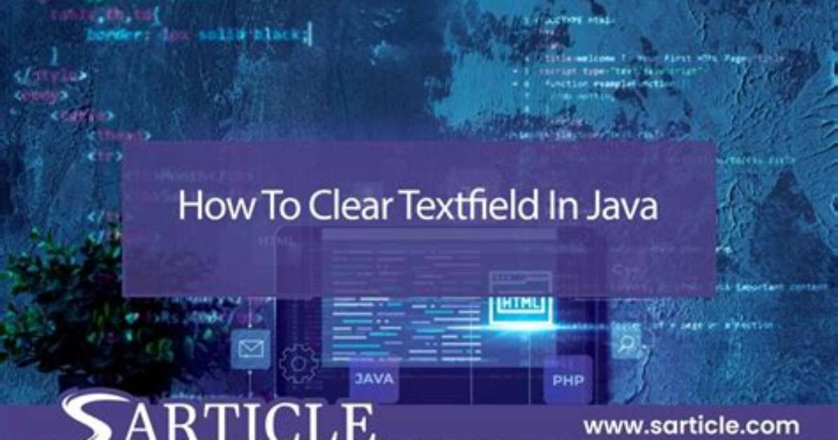 Clear Textfield Using Button (Java)