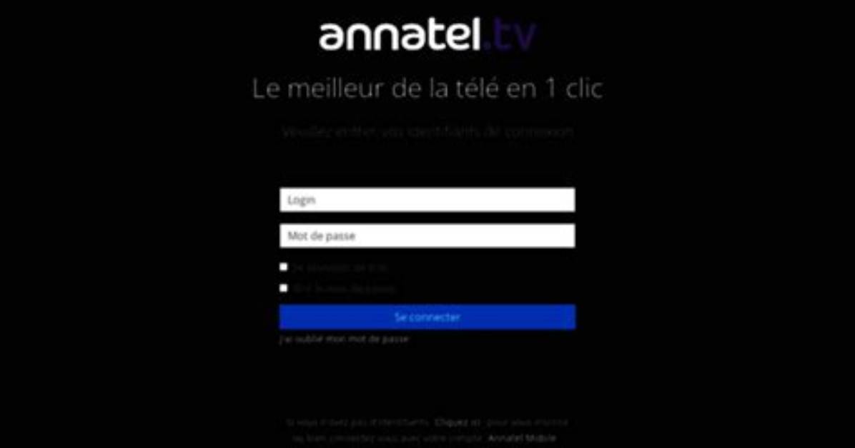 Client. Annatel. Tv Login Safely, Analysis & Comments