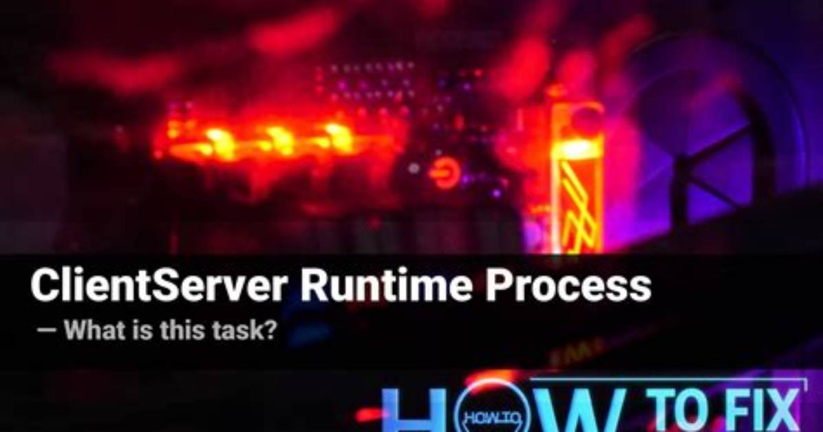 Clientserver Runtime Process. What Is the Csrss Exe Process?