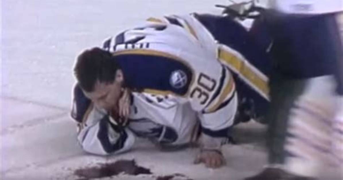 Clint Malarchuk's Neck Injury and the Scar It Left