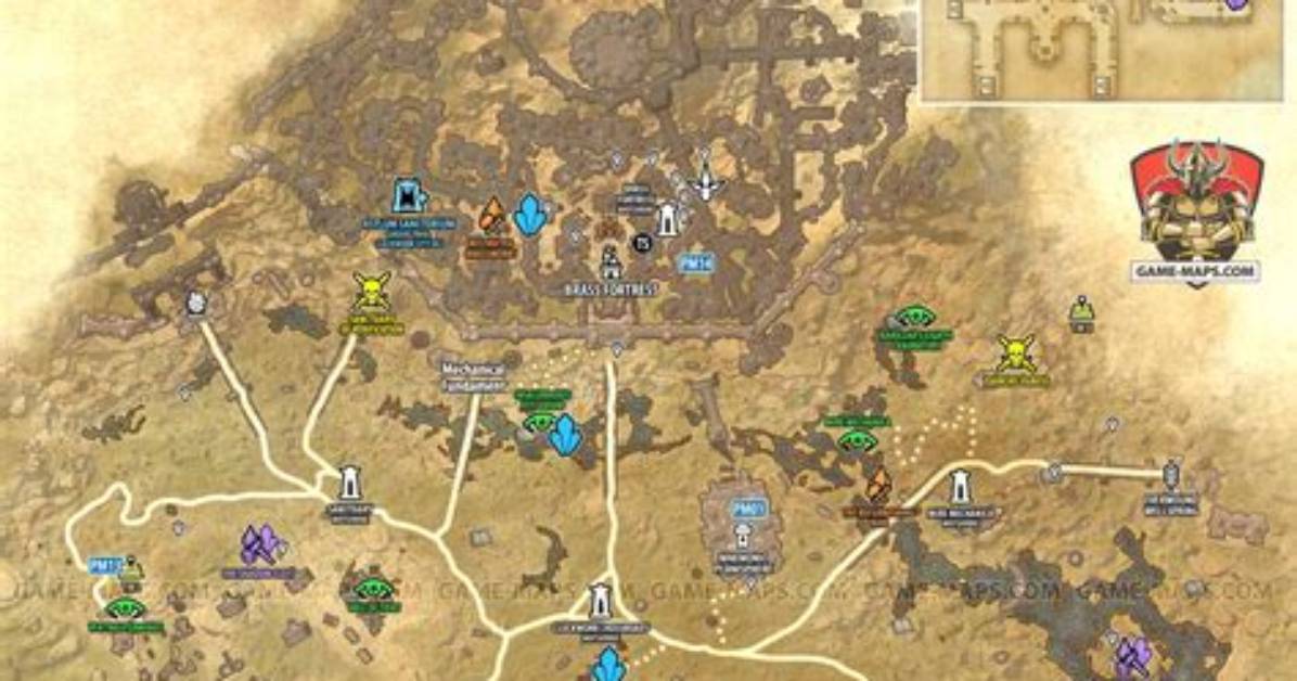 Clockwork City Map - the Elder Scrolls Online (Eso)