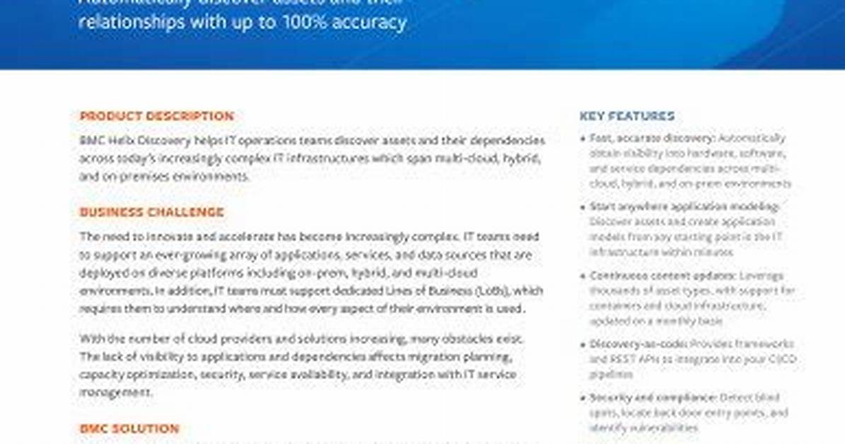Cluster Node - Documentation for Bmc Helix Discovery