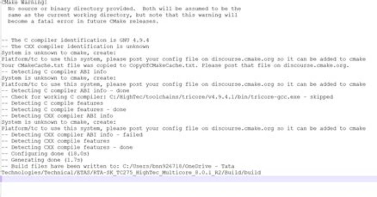 Cmake Command Cxx Compiler Abi Info Failed