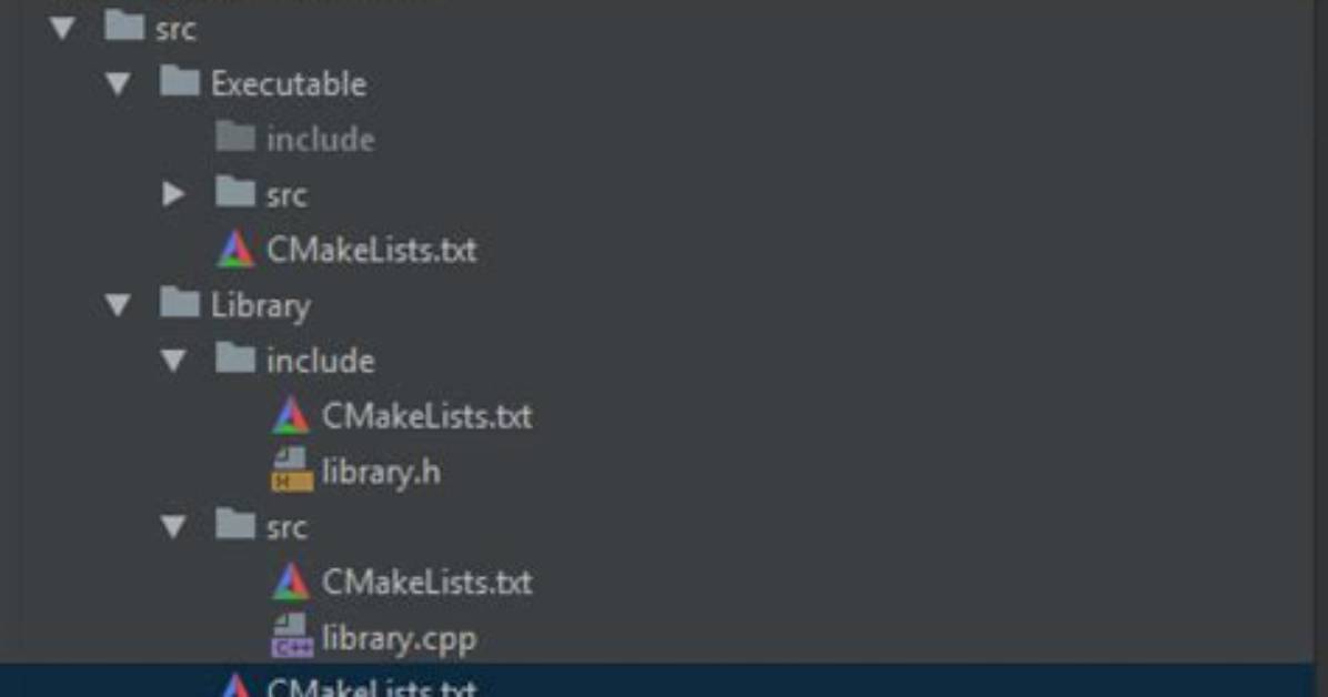 Cmake Link Library from Subdirectory