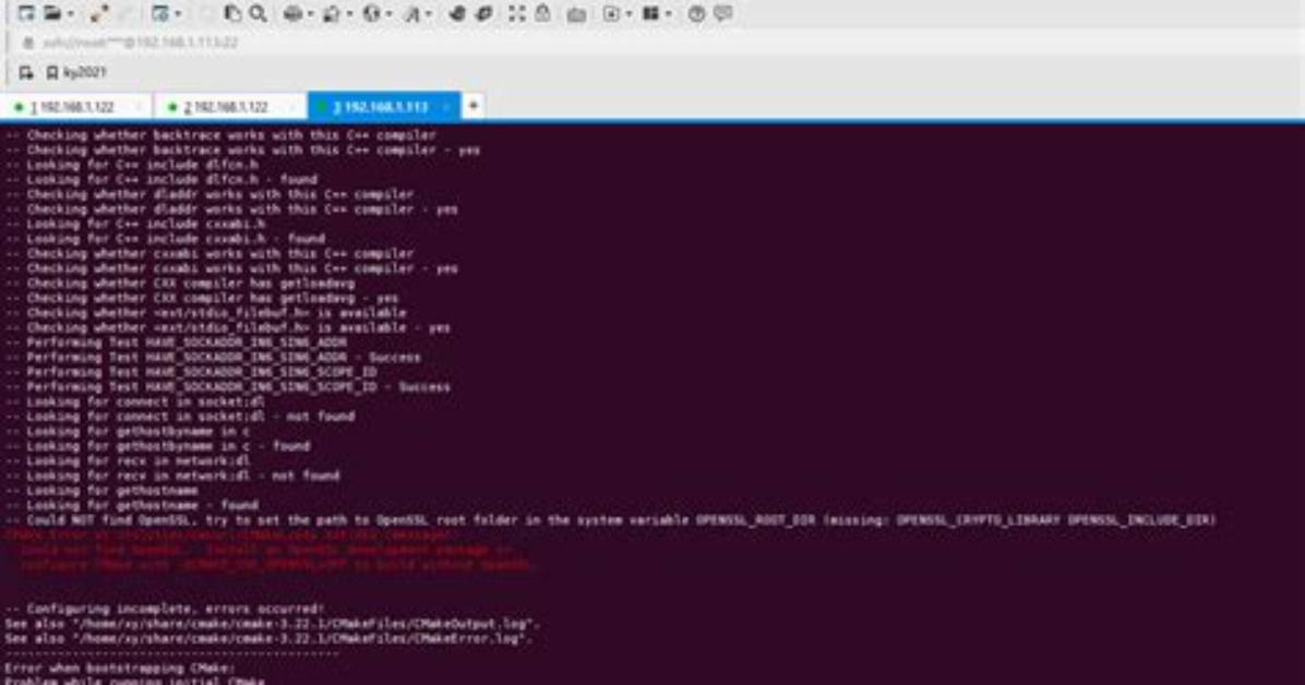 Cmake Not Able to Find Openssl Library