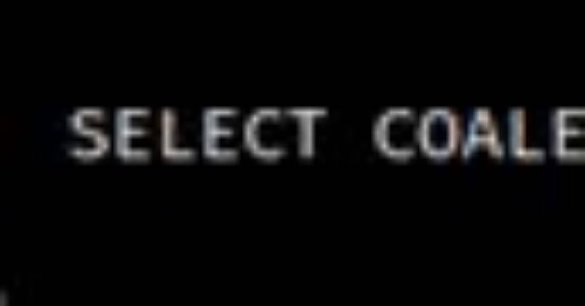 ? ? Coalesce for Empty String?