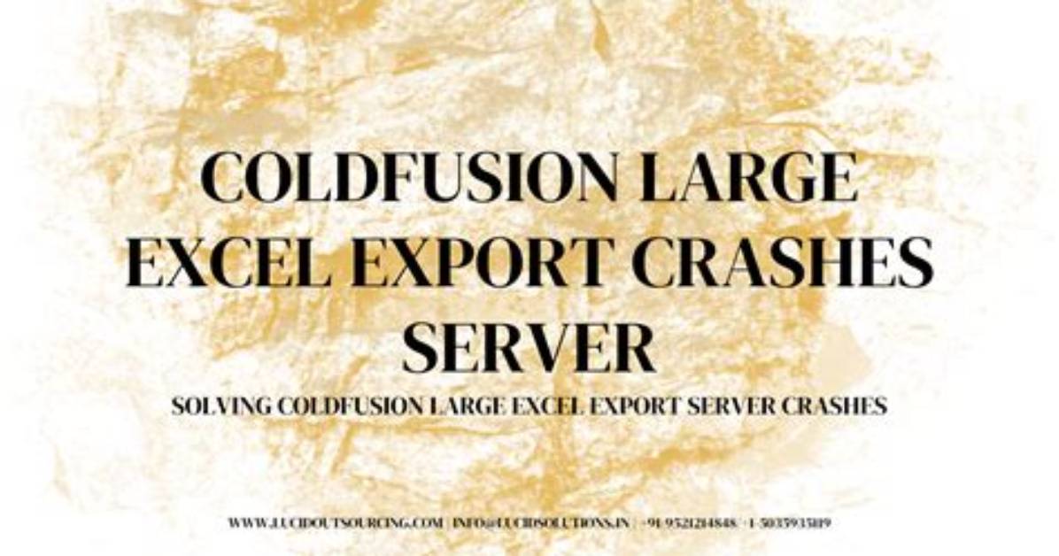 Coldfusion Export to Excel Using Cfcontent Doesn't Work Anymore