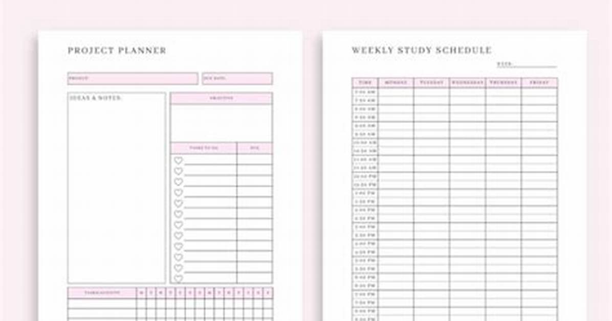 College Student Planner