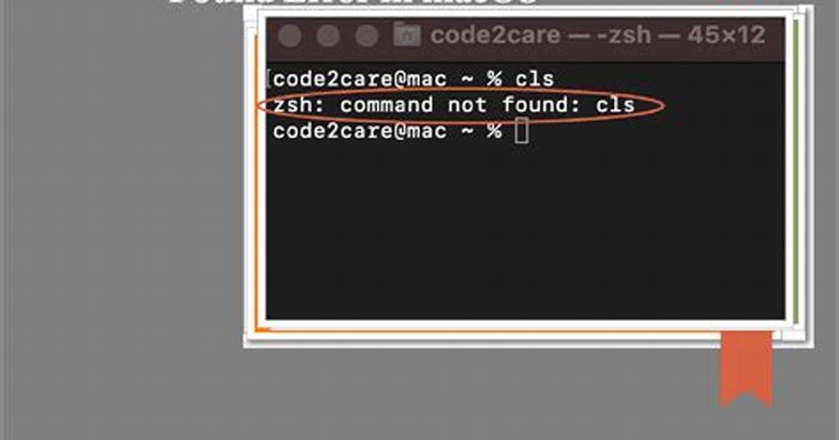 Command Not Found - Oh-My-Zsh