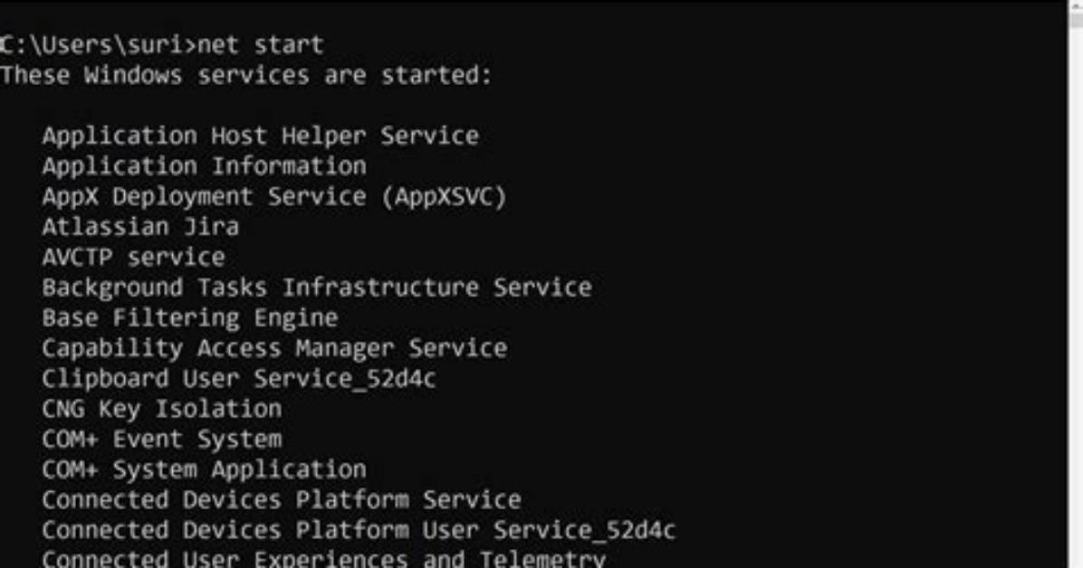 Command to List Services That Start on Startup?