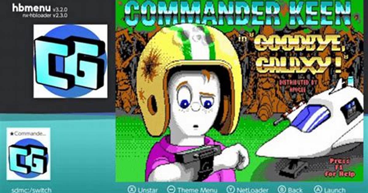 Commander Keen Switch - Gamebrew