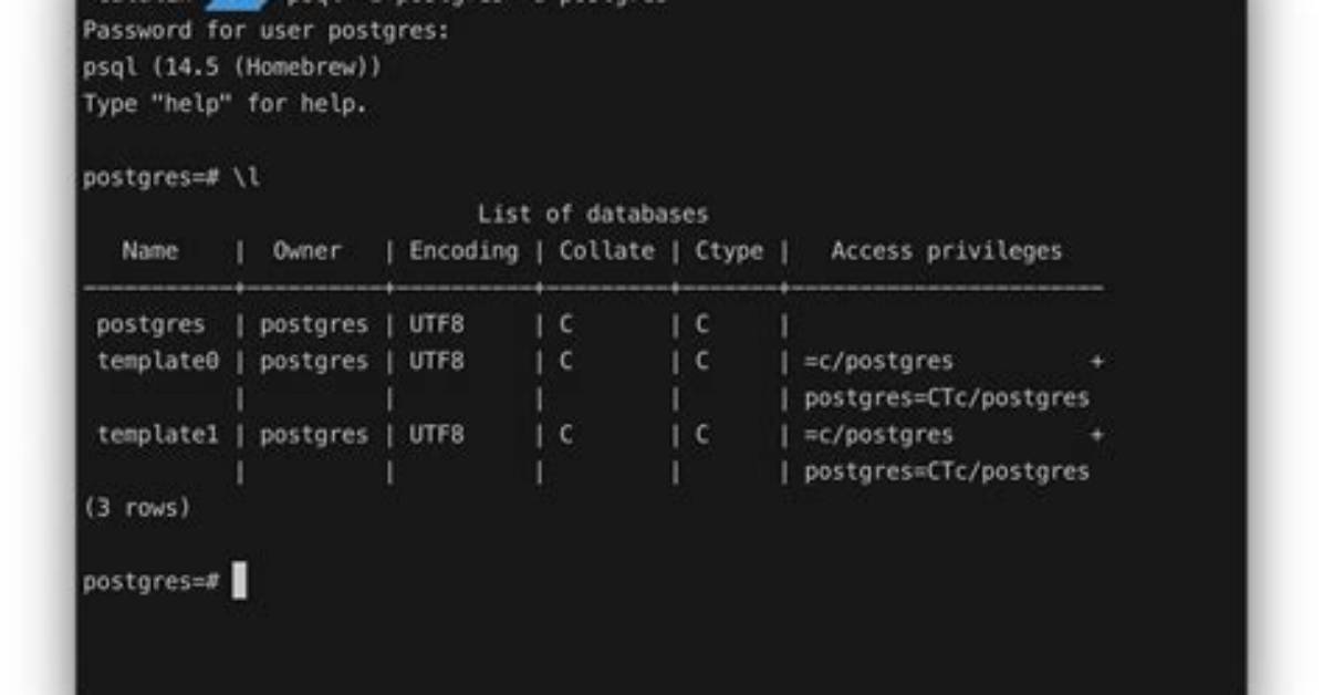 Comment Character/Characters in Postgres / Postgresql / Psql?