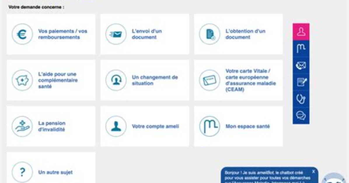 Comment Envoyer Un Message Sur Mon Compte Ameli