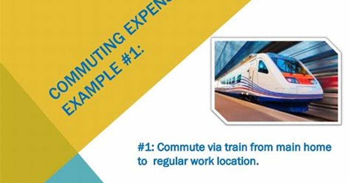 Commuting Expenses - How to Discuss