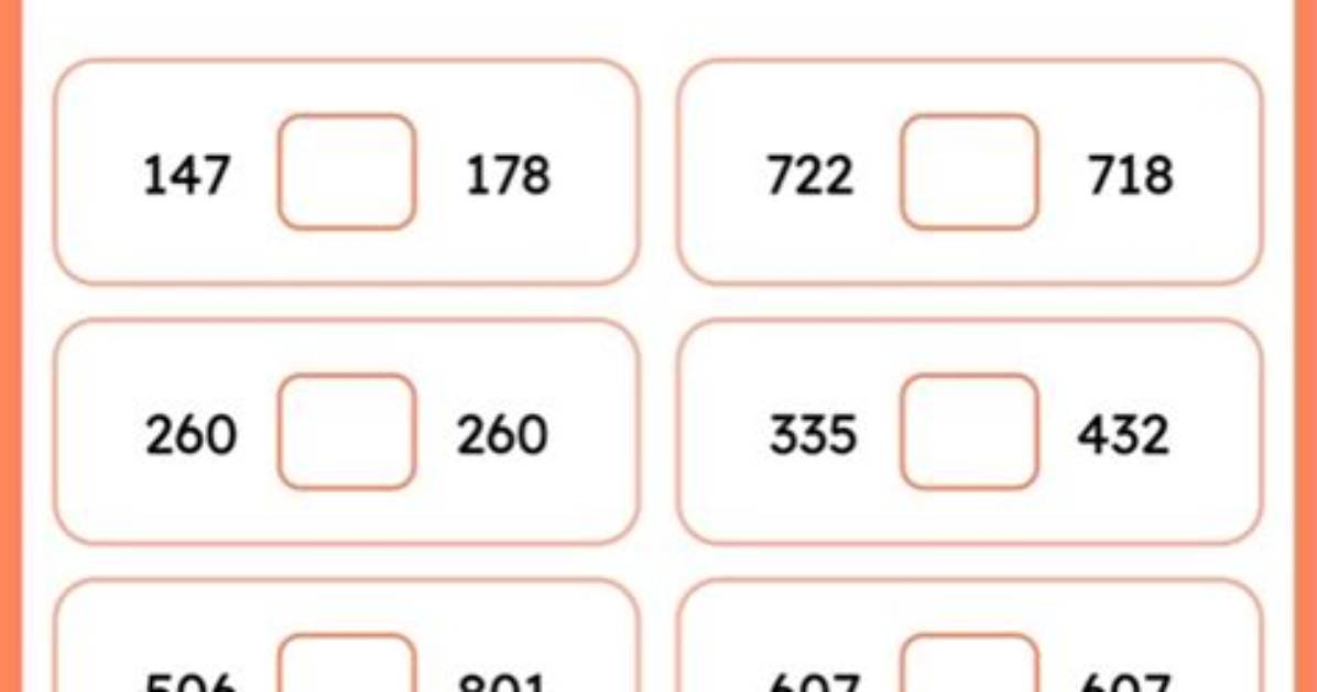 Compare 1/2 and 5/9