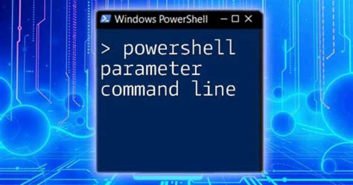 Comparing Command-Line Parameter to a String