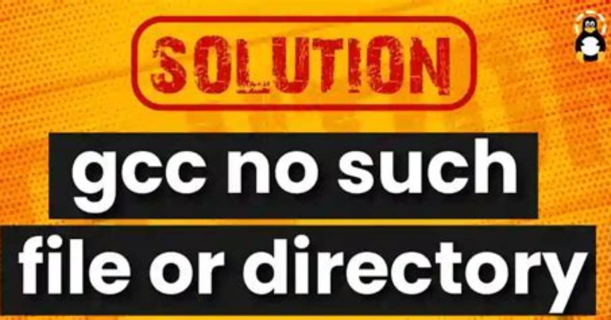 Compiler Gcc: Error; No Such File or Directory [Closed]