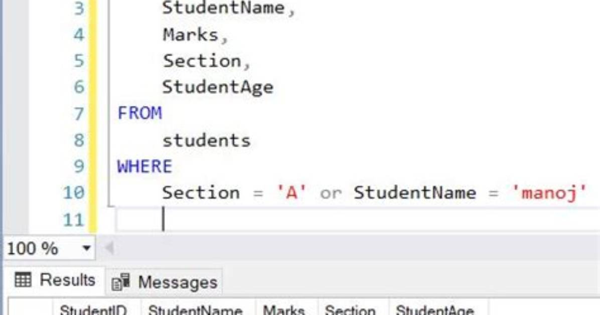 Conditional Where Clause in Sql Server