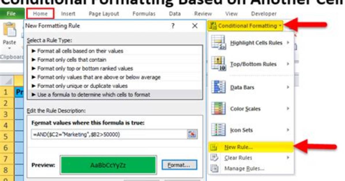 Conditionally Format a Cell If It Contains Formula