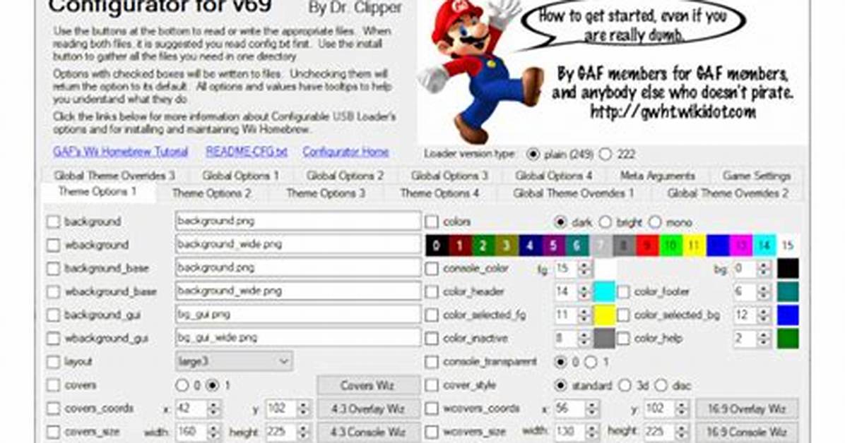 Configurable Usb Loader Wii - Gamebrew