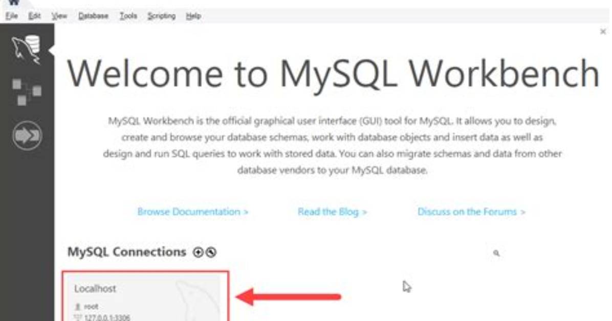 Connect Mysql Workbench to Wsl2