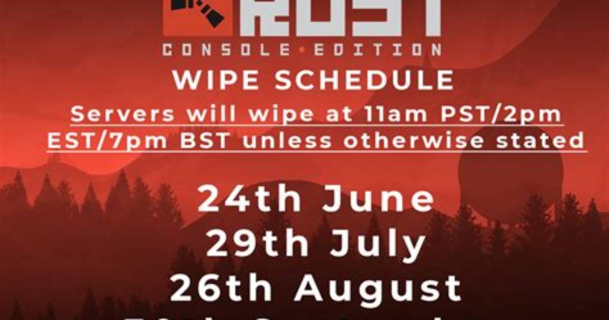Console Edition Server Wipe Today? (April 28)