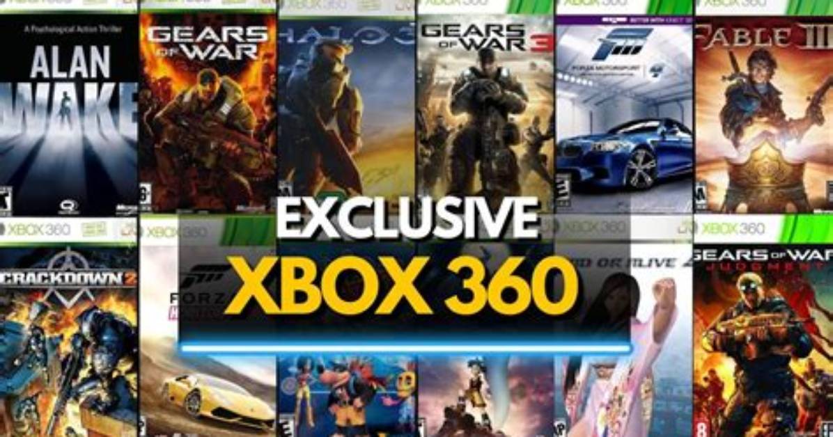 Console Generation Exclusives: Xbox 360