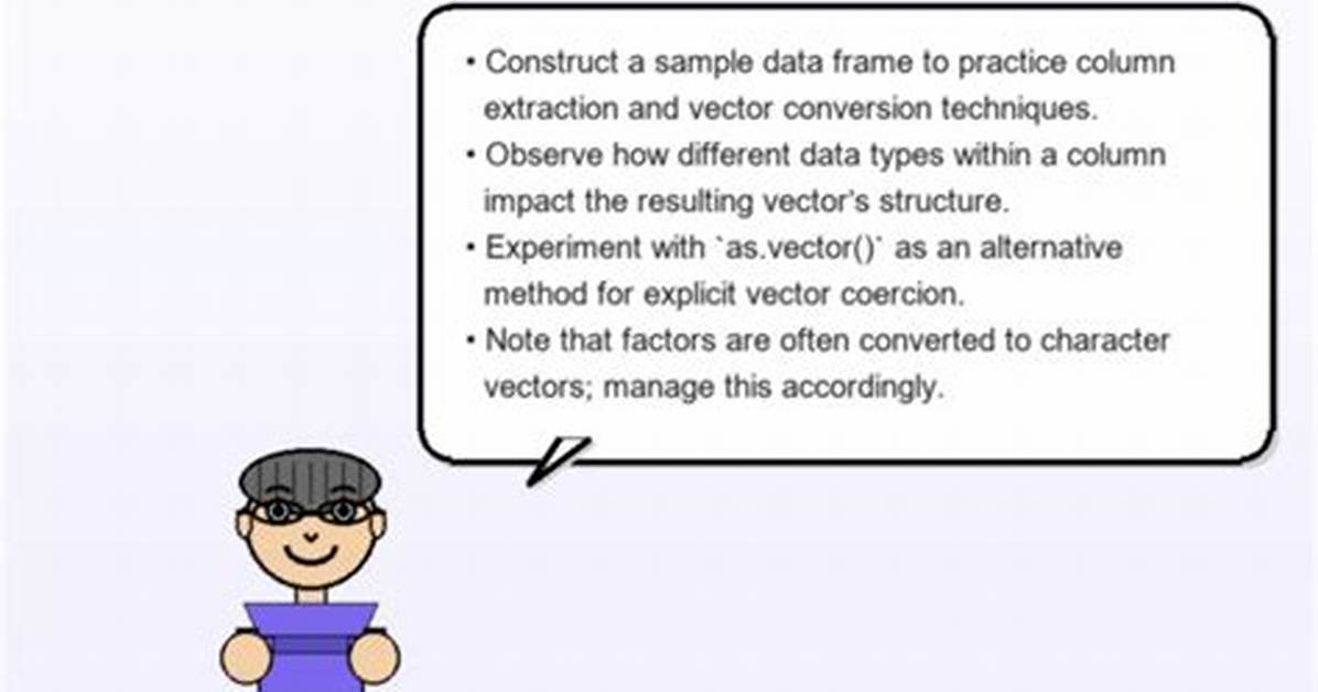 Convert Data. Frame Column to a Vector?