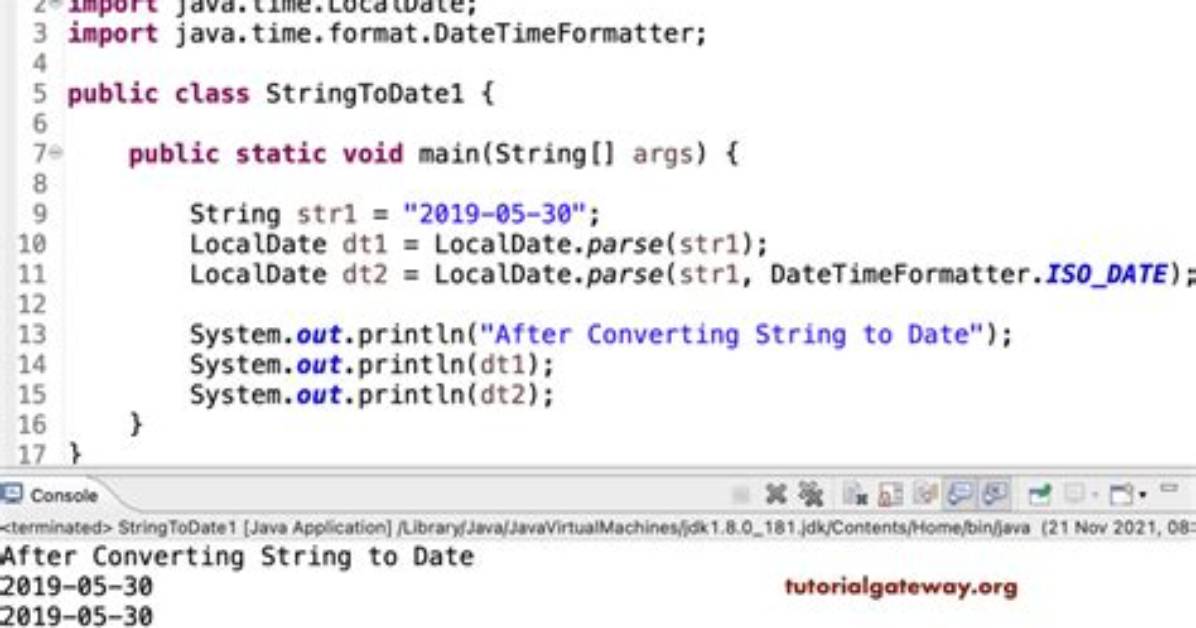 Convert Date String into Epoch in Java [Duplicate]