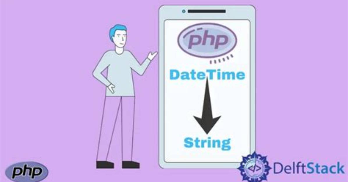 Convert Datetime to String Php
