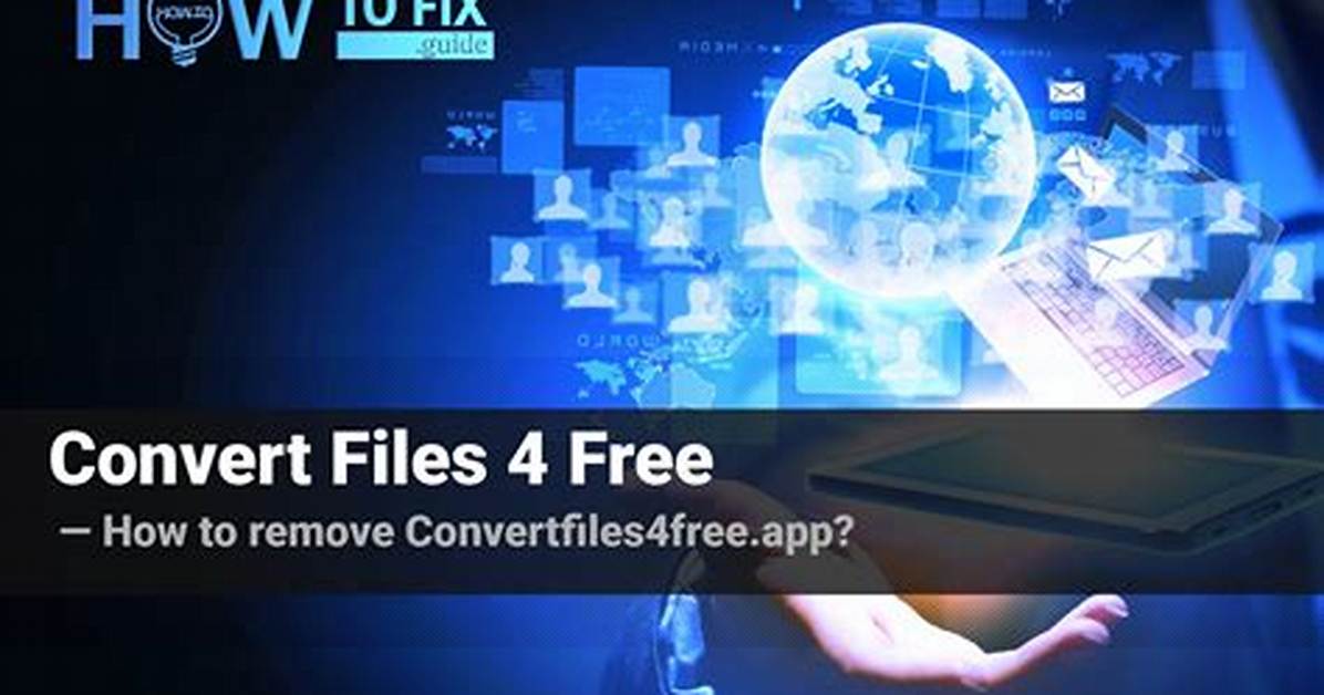 Convert Files 4 Free Browser Hijacker Removal Instructions