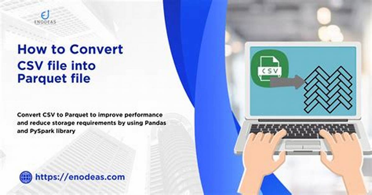 Convert Parquet to Csv