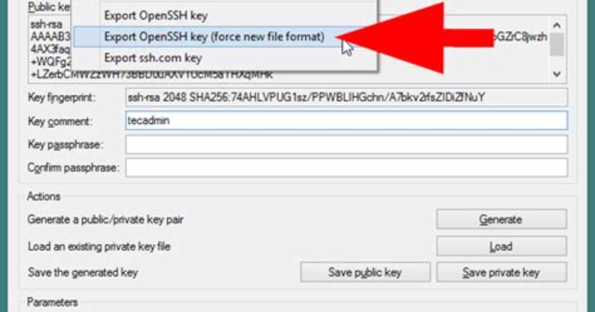 Convert Pem to Ppk File Format