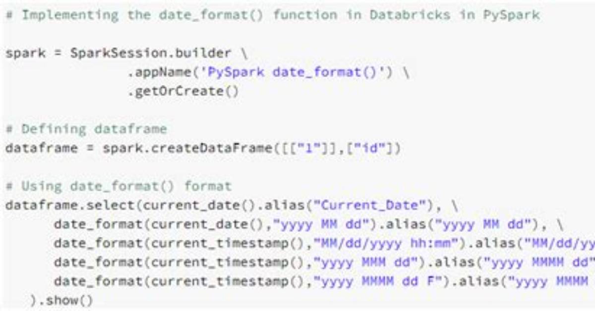 Convert Pyspark String to Date Format