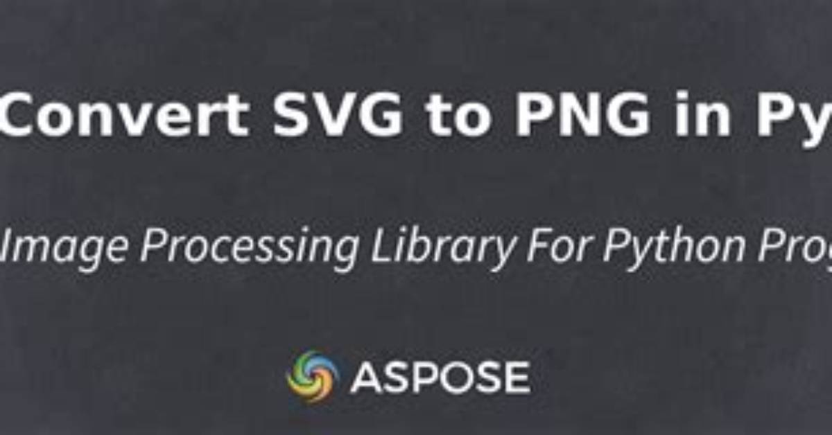 Convert Svg to Png in Python