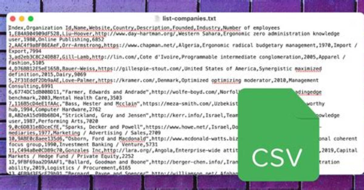 Convert. Txt To. Csv in Shell