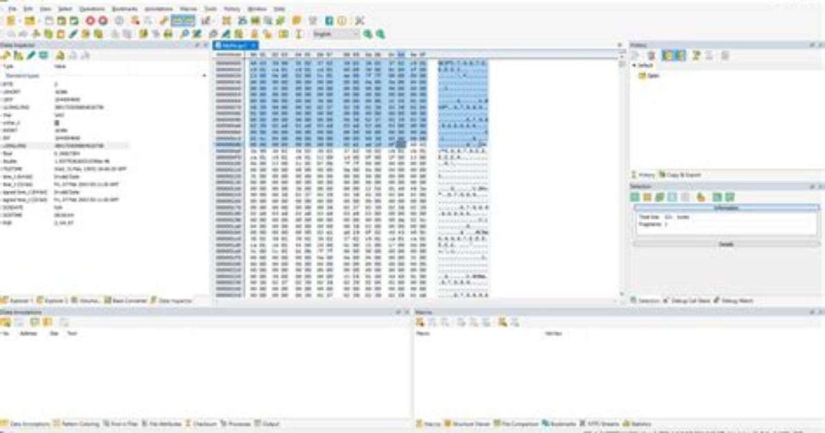 Converting a Binary File Gu1 to Csv and Dataframe