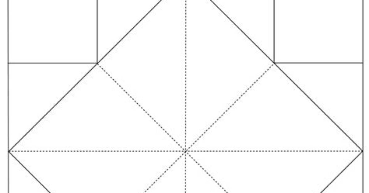 Cootie Catcher Template