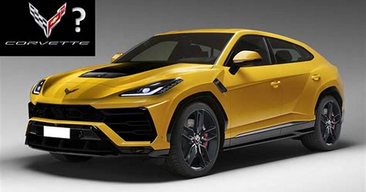 Corvette Suv - How to Discuss
