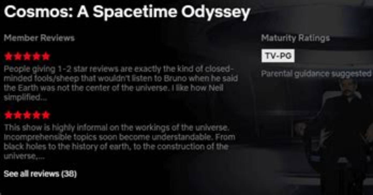 "Cosmos: a Spacetime Odyssey" Leaving Netflix in August 2018