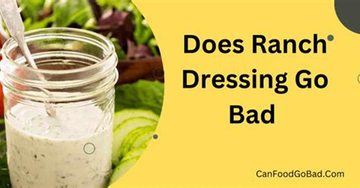 Could Dressing Go Bad?