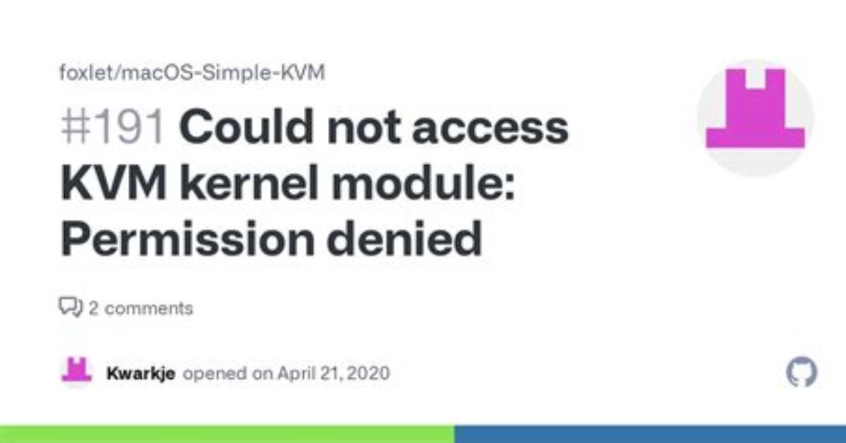 Could Not Access Kvm Kernel Module While Building Sonic Nos on Vm with Vagrant
