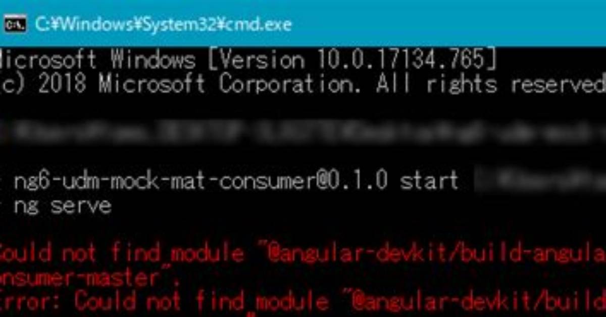 Could Not Find Module "@Angular-Devkit/Build-Angular"